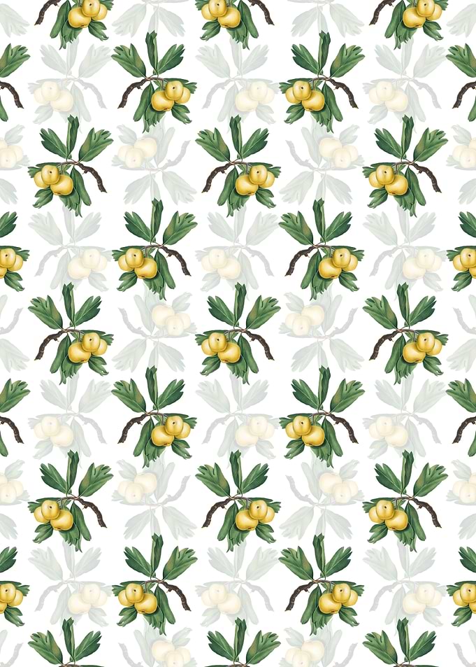 Floral Hawthorne Pattern