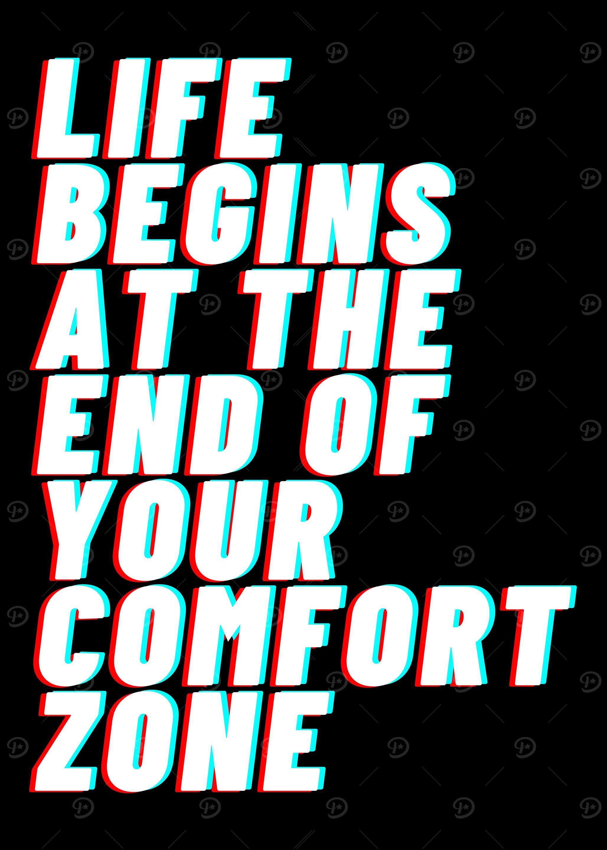 LIFE BEGINS AT THE END OF