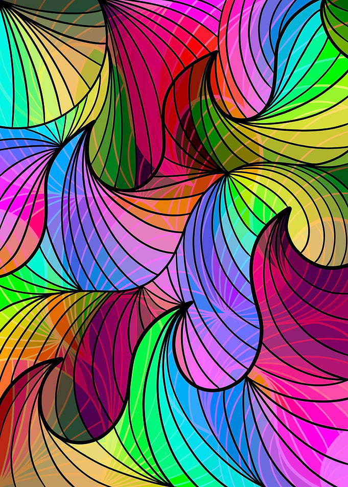 Abstract Rainbow waves
