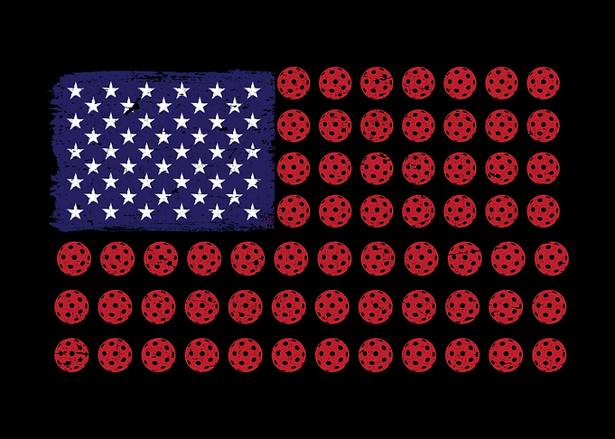 Pickleball Patriotic