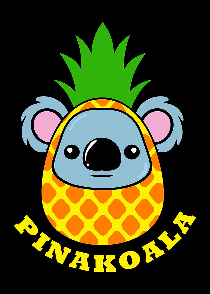 Kawaii Koala Pineapple
