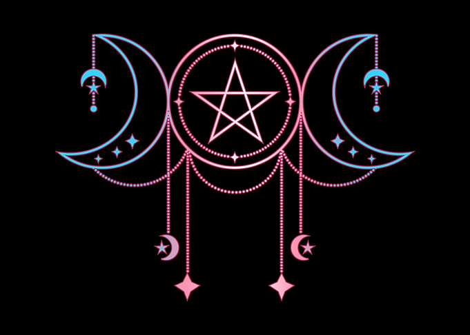 Triple Moon Goddess