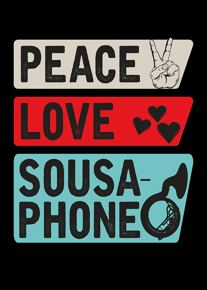 Peace Love Sousaphone