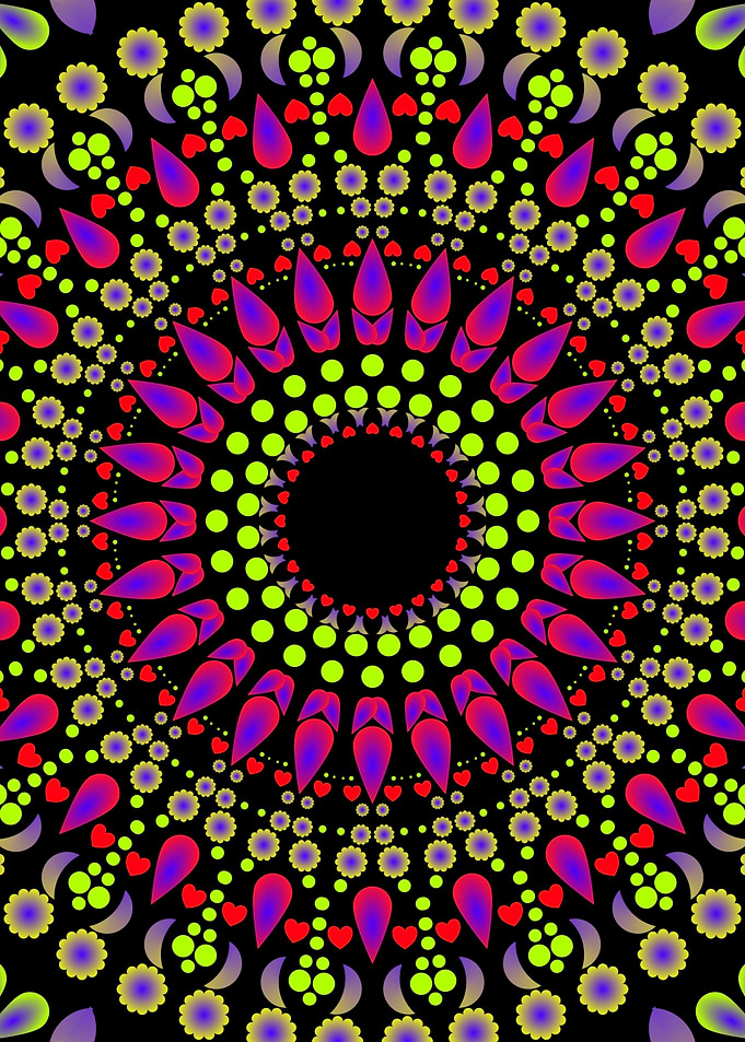 Purple Mandala