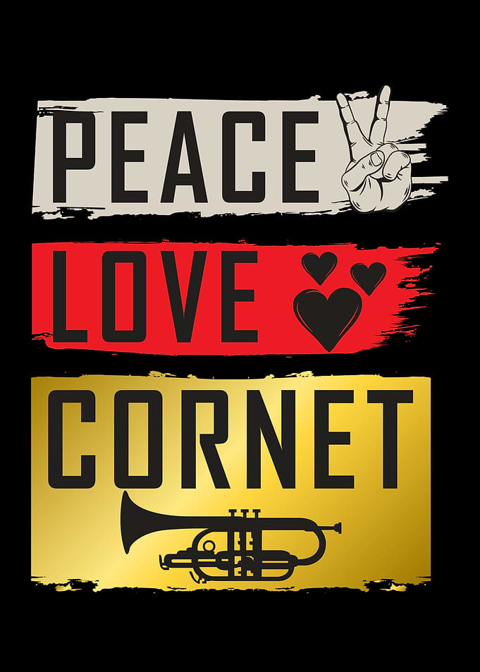 Peace Love Cornet
