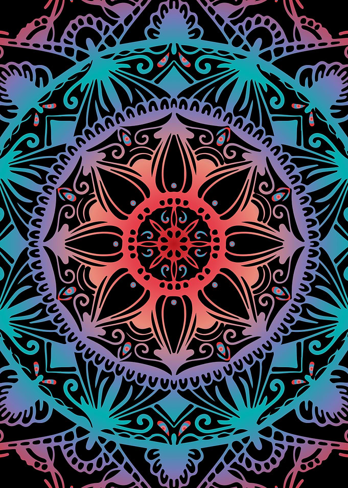 Gradient Mandala