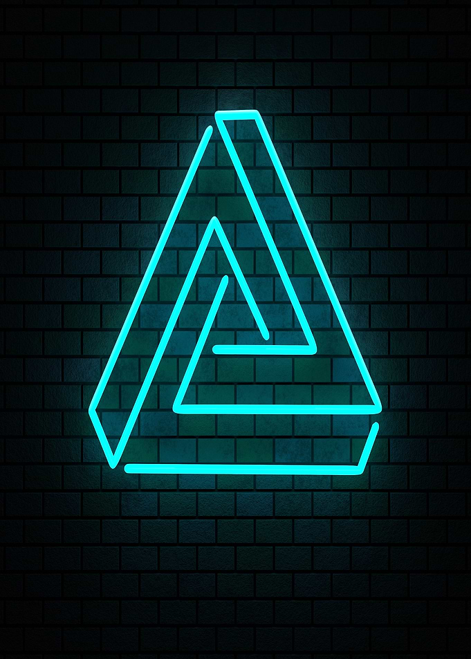 Penrose Neon Sign