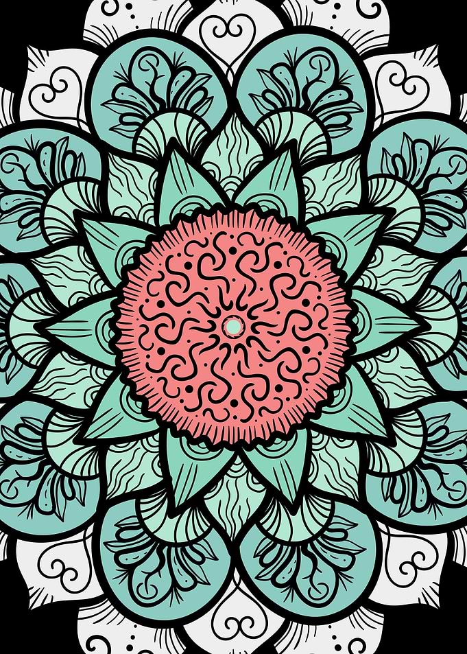 Blue Mandala