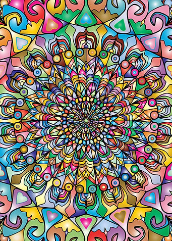 Glass Mandala