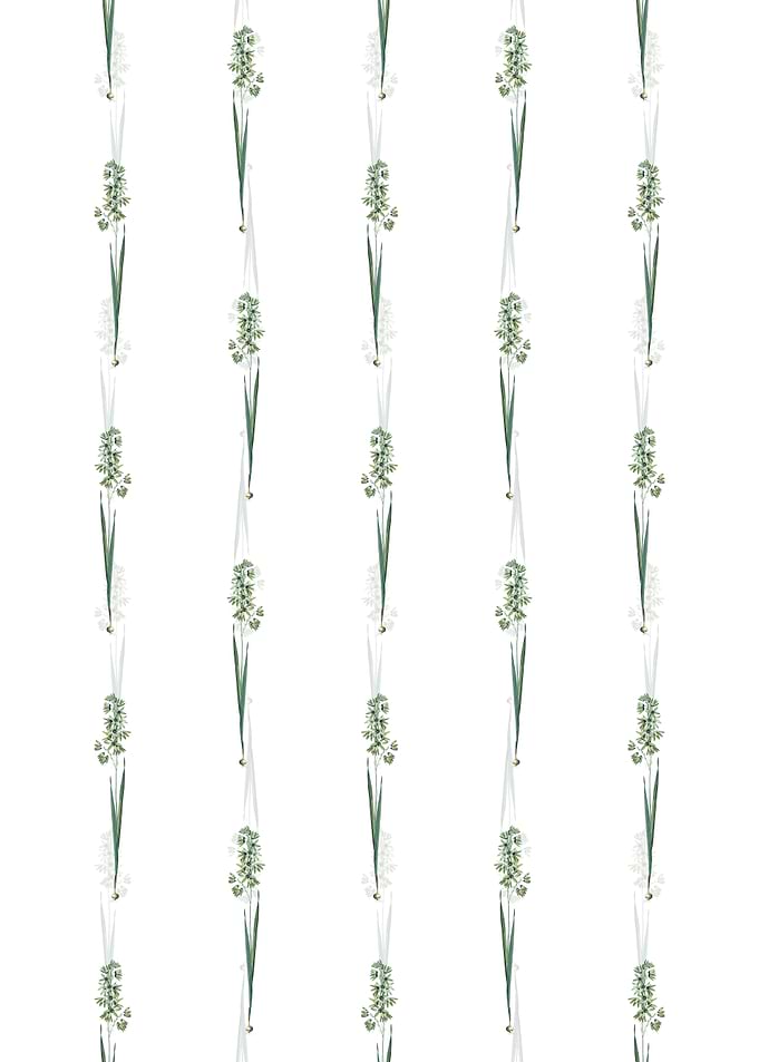 Turquoise Ixia Pattern