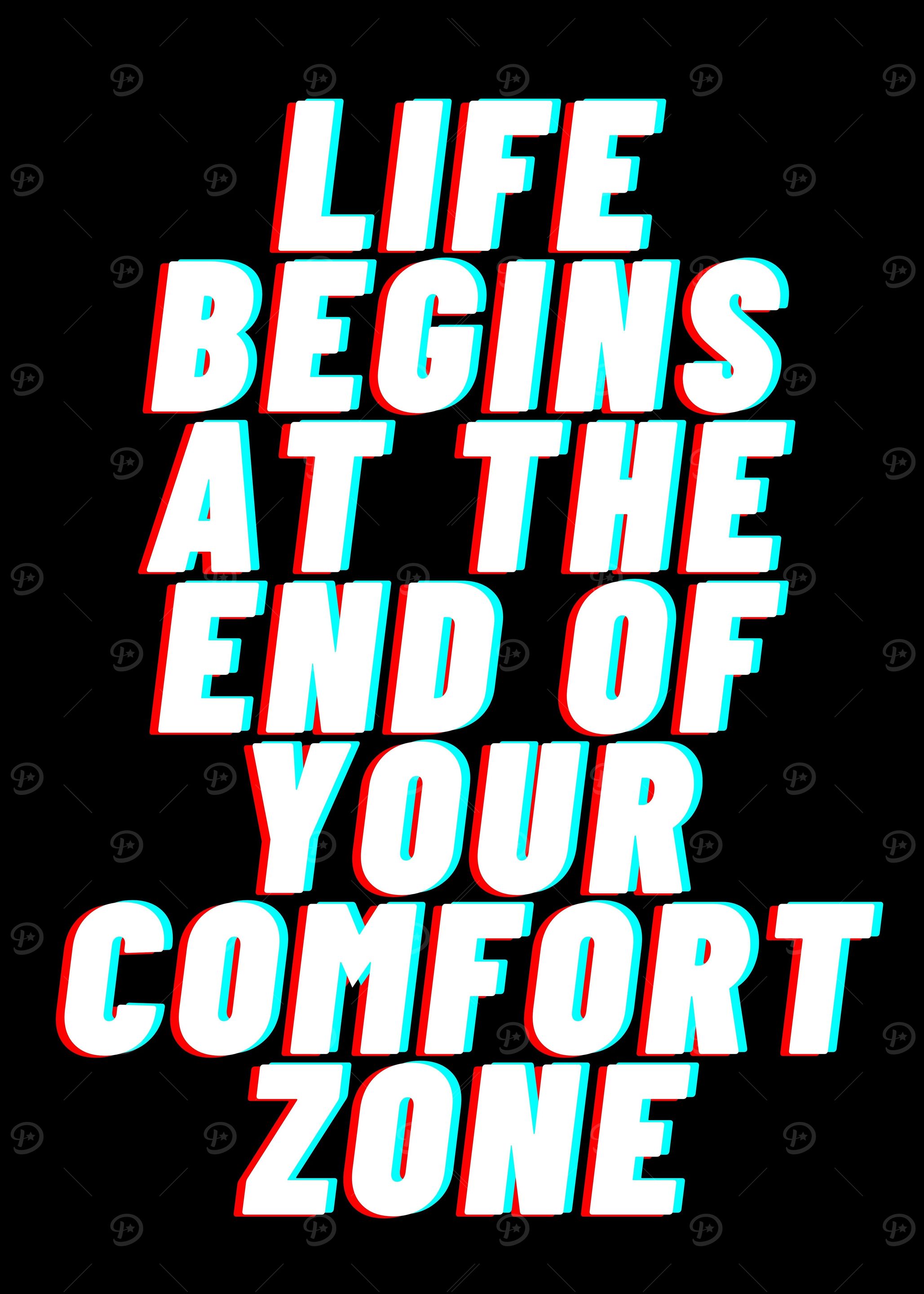 LIFE BEGINS AT THE END OF