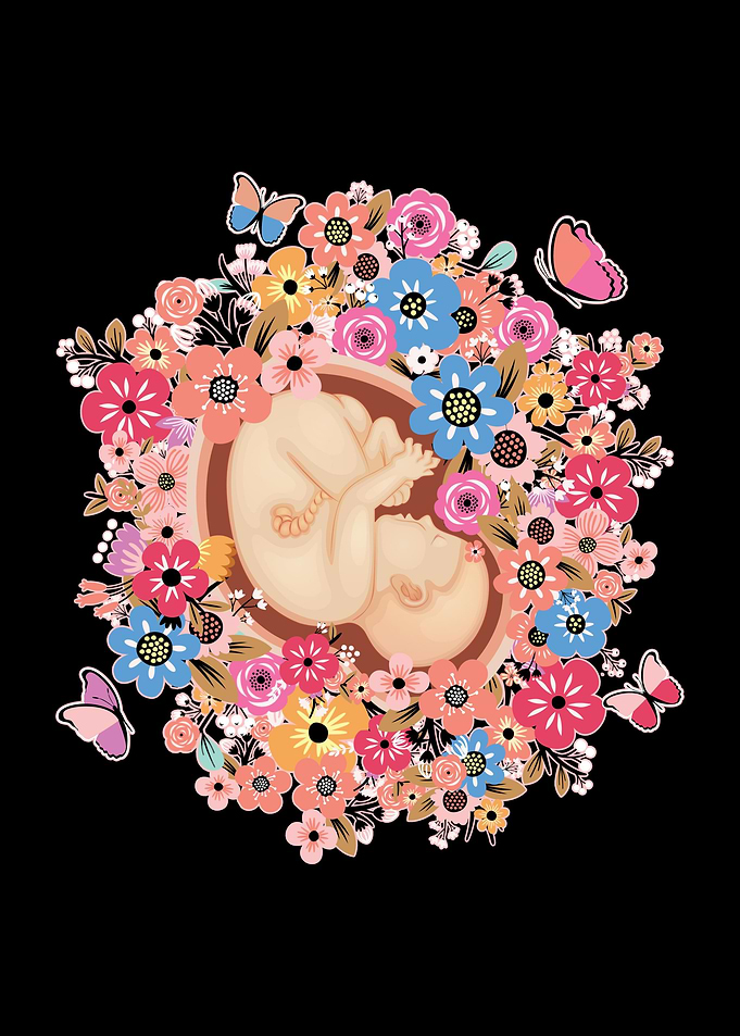 Midwife Flowers Butterfly