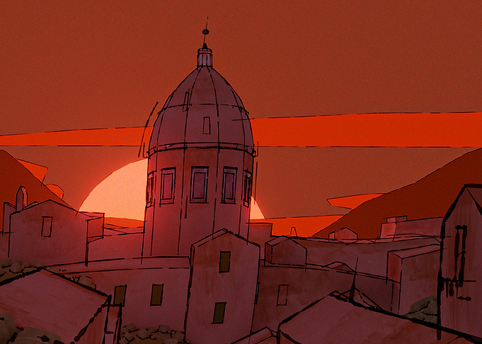 Palermo sunset
