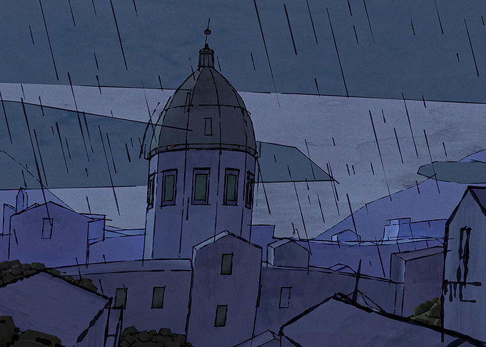Palermo rain