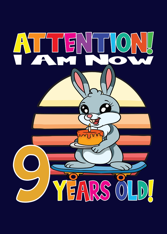 Rabbit I Am 9 Years Old