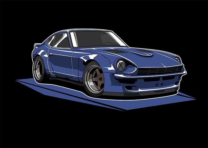 Nissan 240Z Fairlady Blue