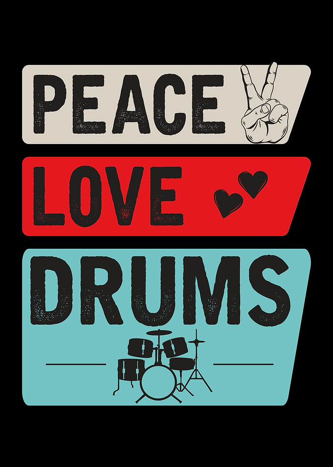 Peace Love Drums