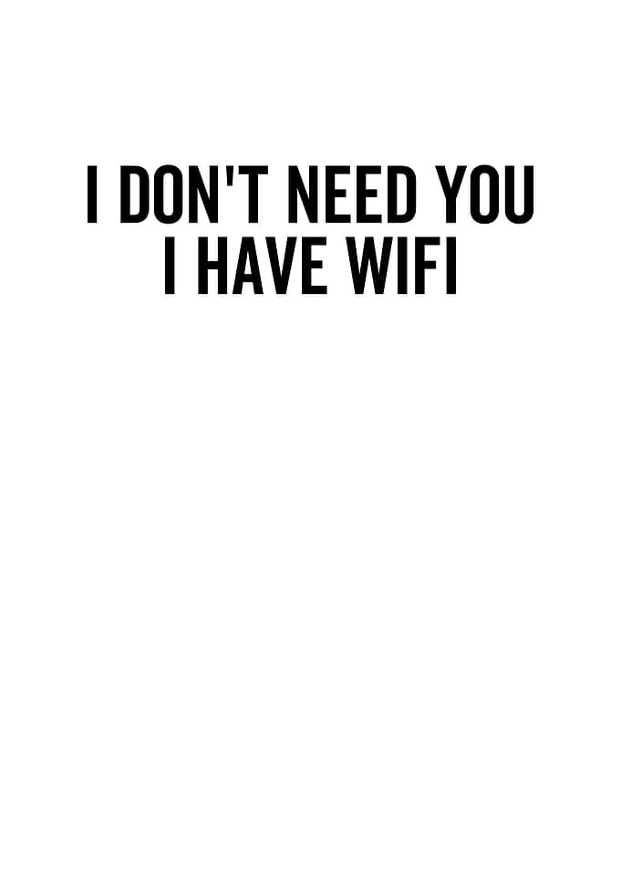 I Dont Need You I Have