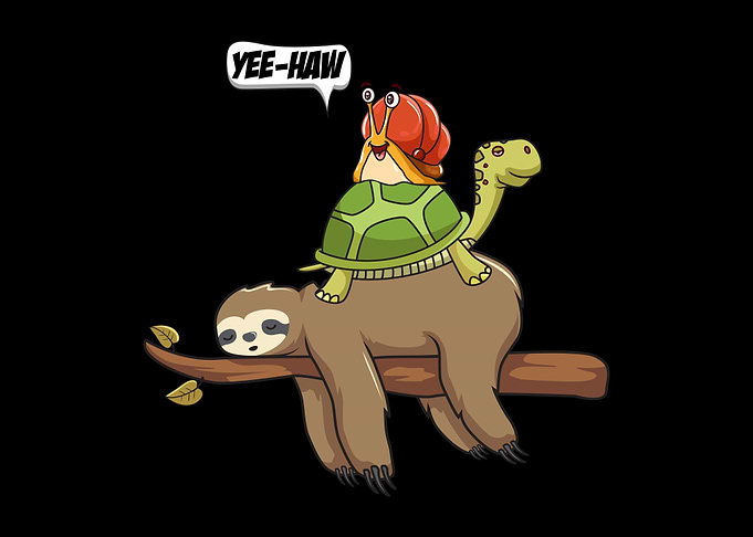 Lazy Sloth Turtle