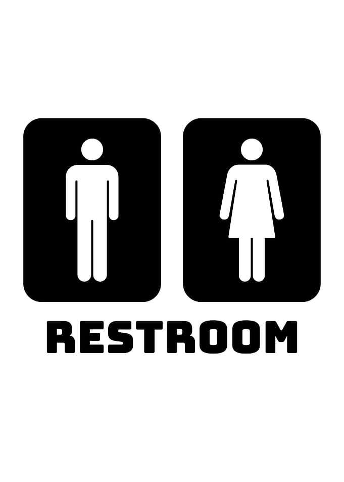 Restroom Sign