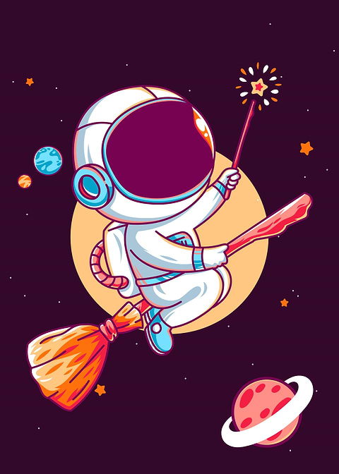Astronaut Wizard