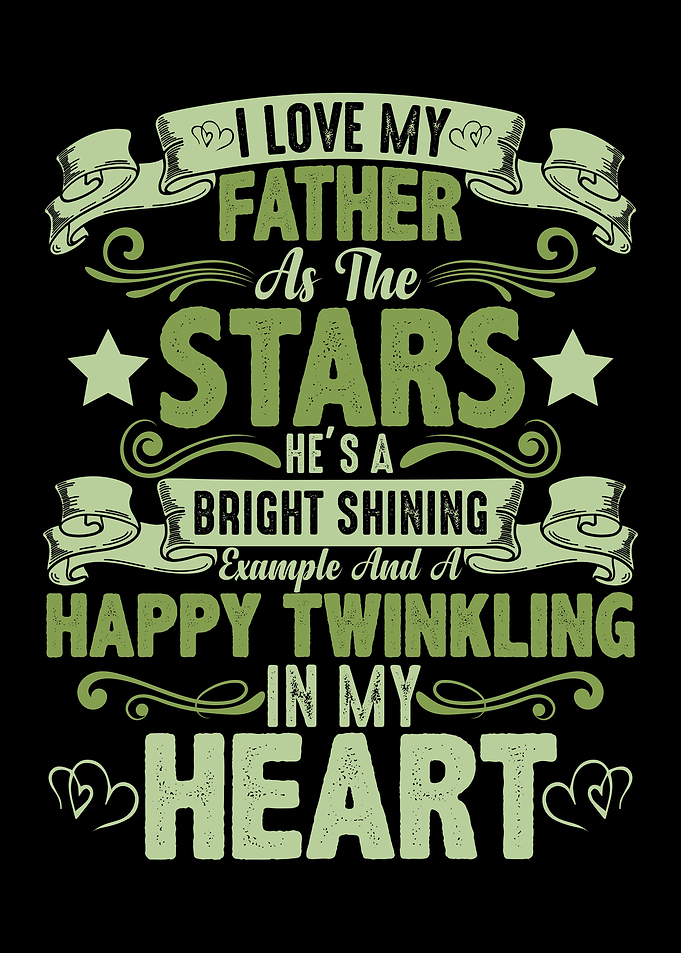 I love my father
