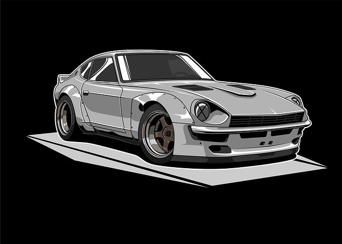Nissan 240Z Fairlady White