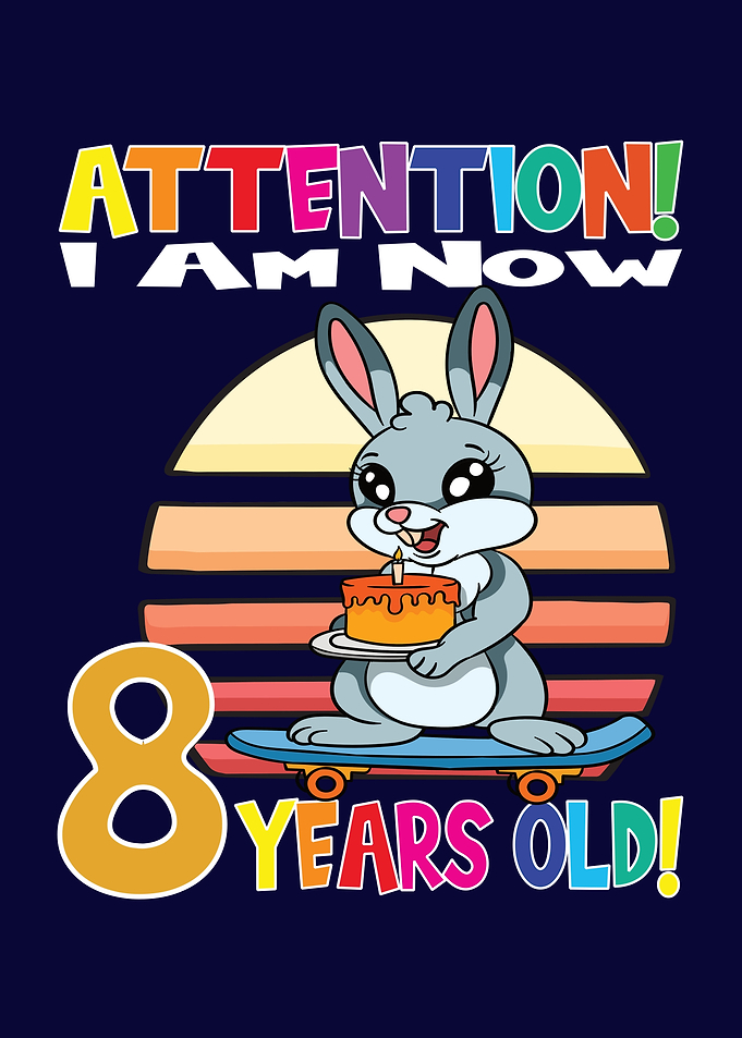 Rabbit I Am 8 Years Old