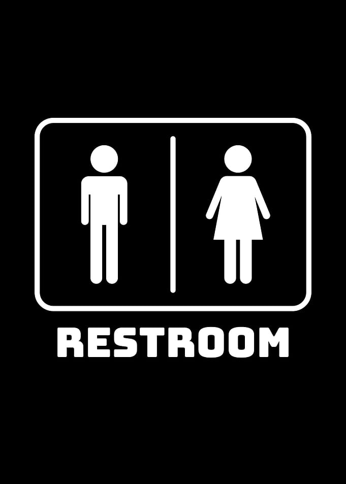 Restroom Sign