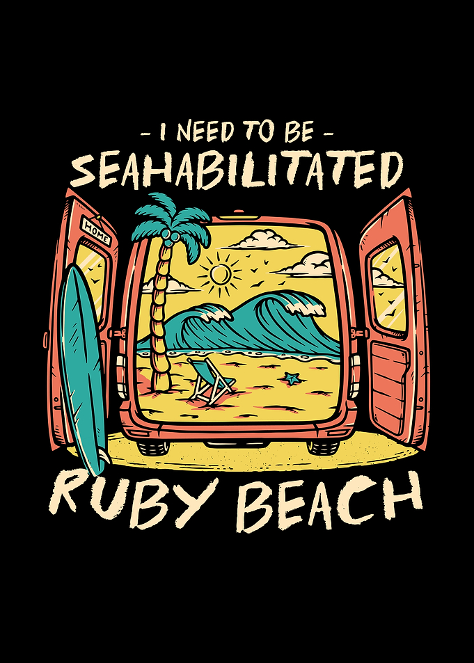 Ruby Beach Summer Funny