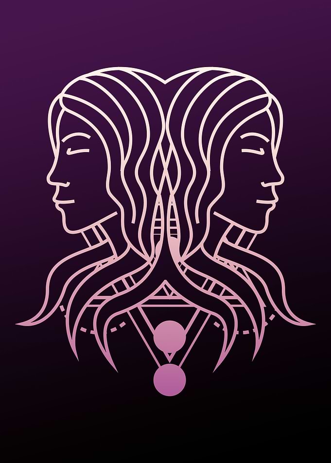 Zodiac stars Gemini