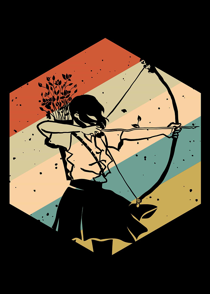 Archery Woman Bow Hunting