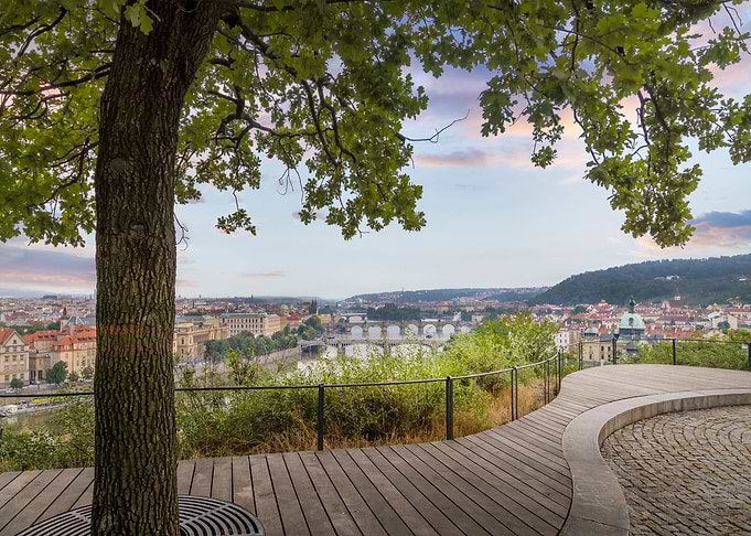 View over Prague