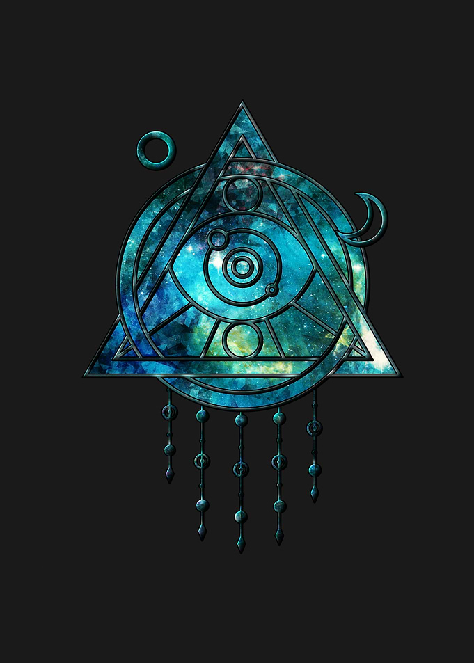 Sacred Geometry Cosmos Eye