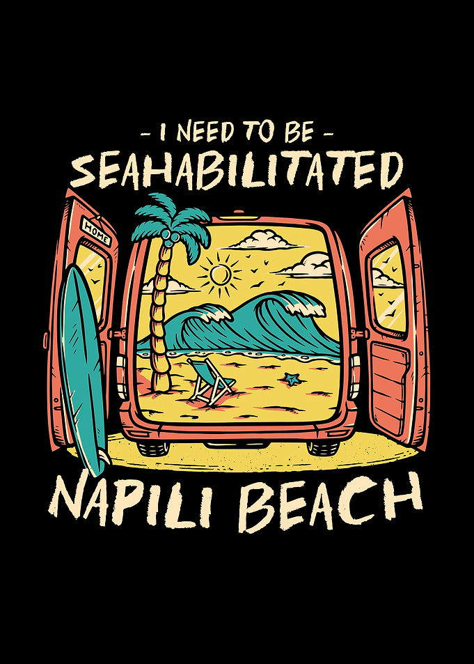 Napili Beach Summer Funny