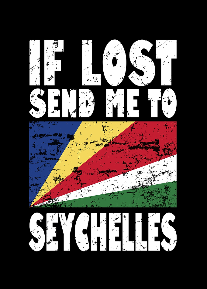 Seychelles Flag Saying