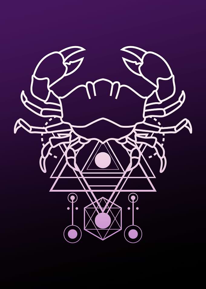 Zodiac stars Cancer