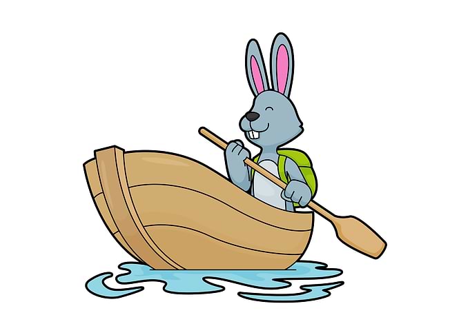 Rabbit Boat Paddle