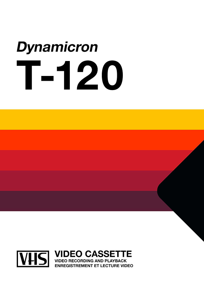 VHS cassette case T120