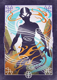 Aang Avatar State