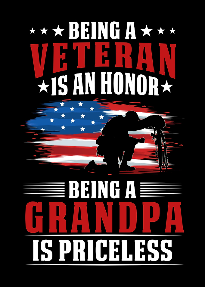 Veteran Grandpa Proud