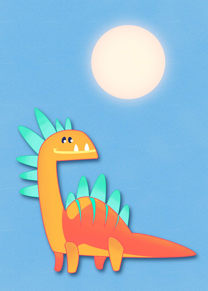 Happy Dinosaur