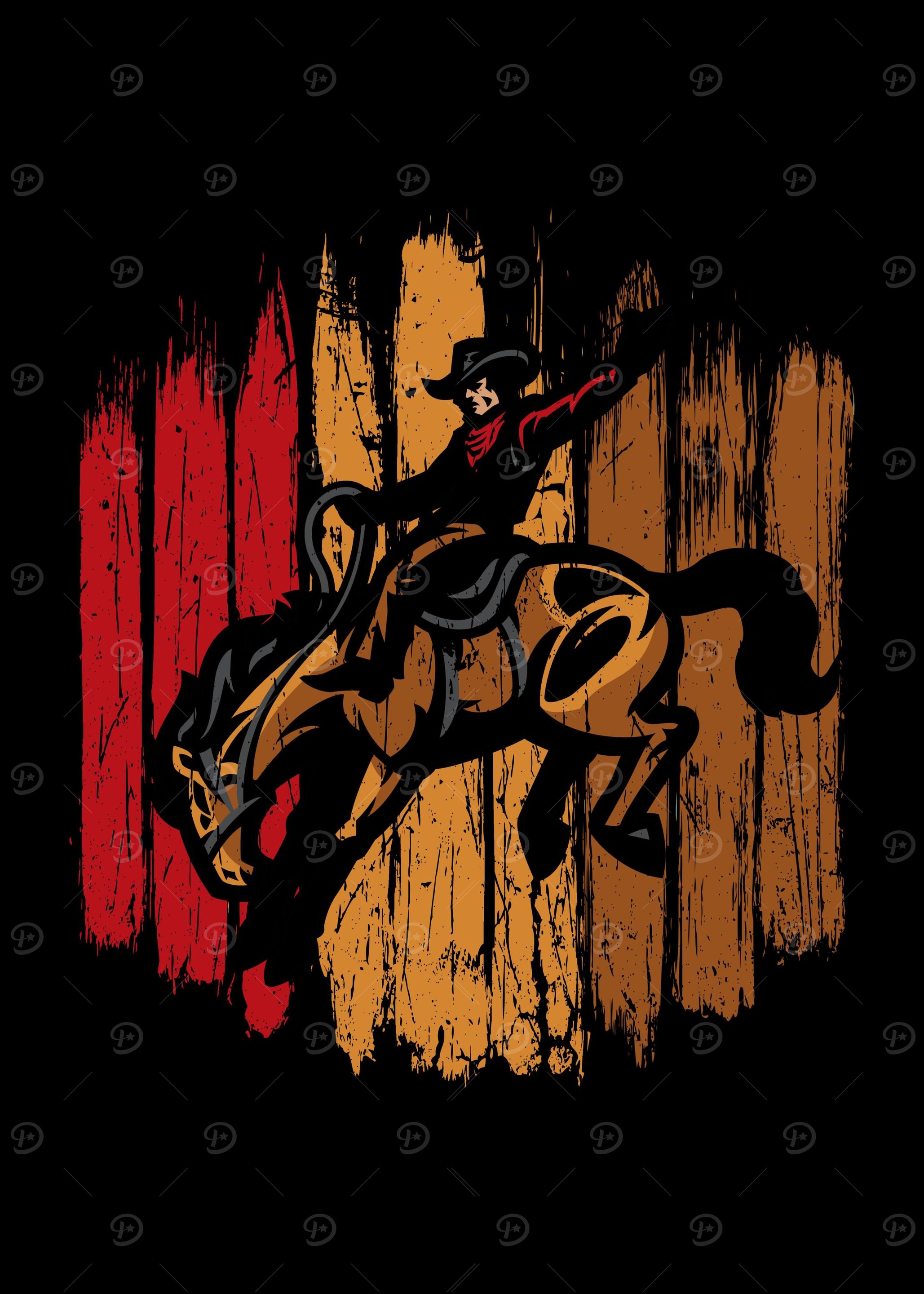 Men Horse Riding