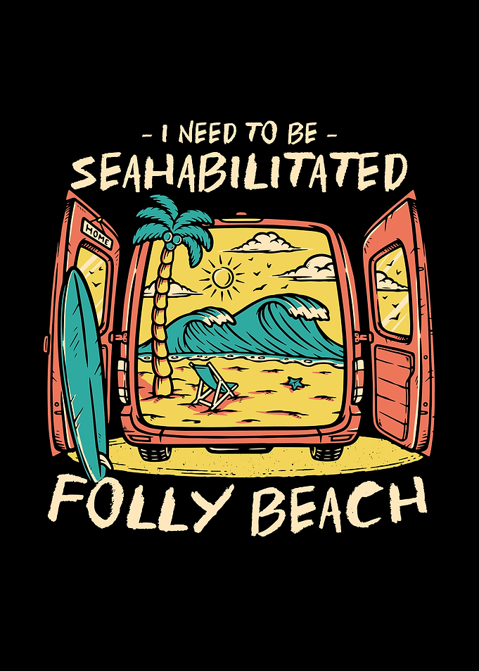 Folly Beach Summer Funny