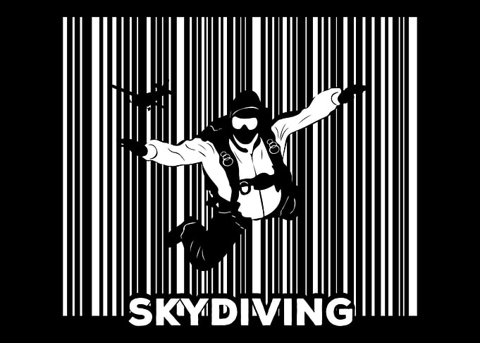 Skydiving Paratrooper