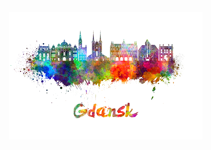 Gdansk skyline