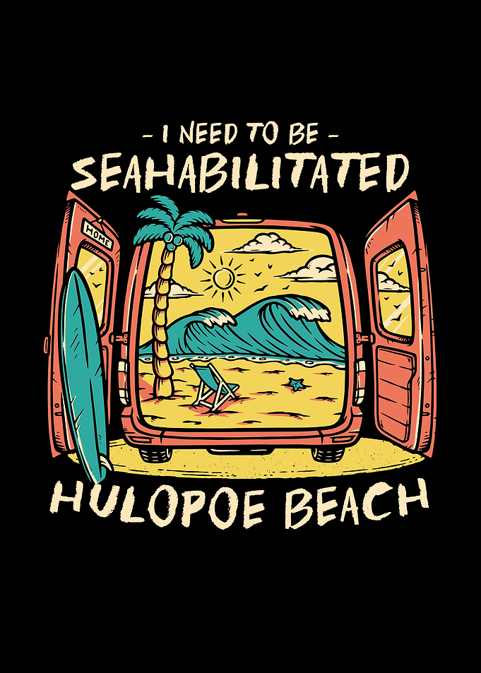 Hulopoe Beach Summer Funny