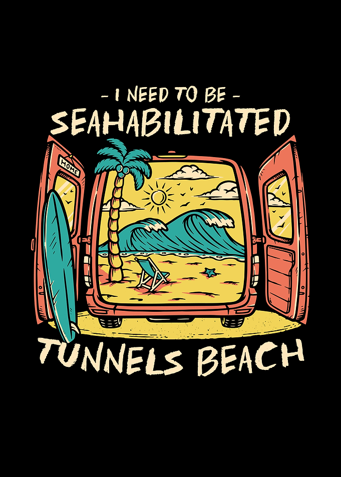 Tunnels Beach Summer Funny