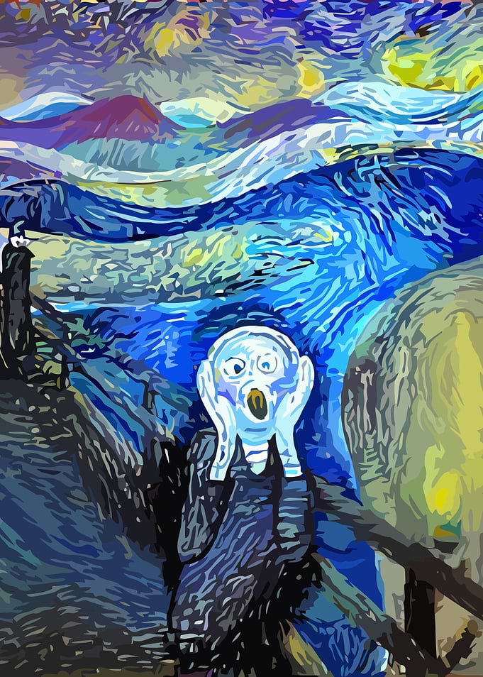 Starry Night Scream