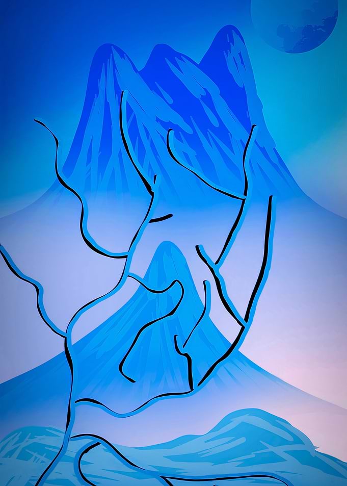 Abstract Fantasy Drawing